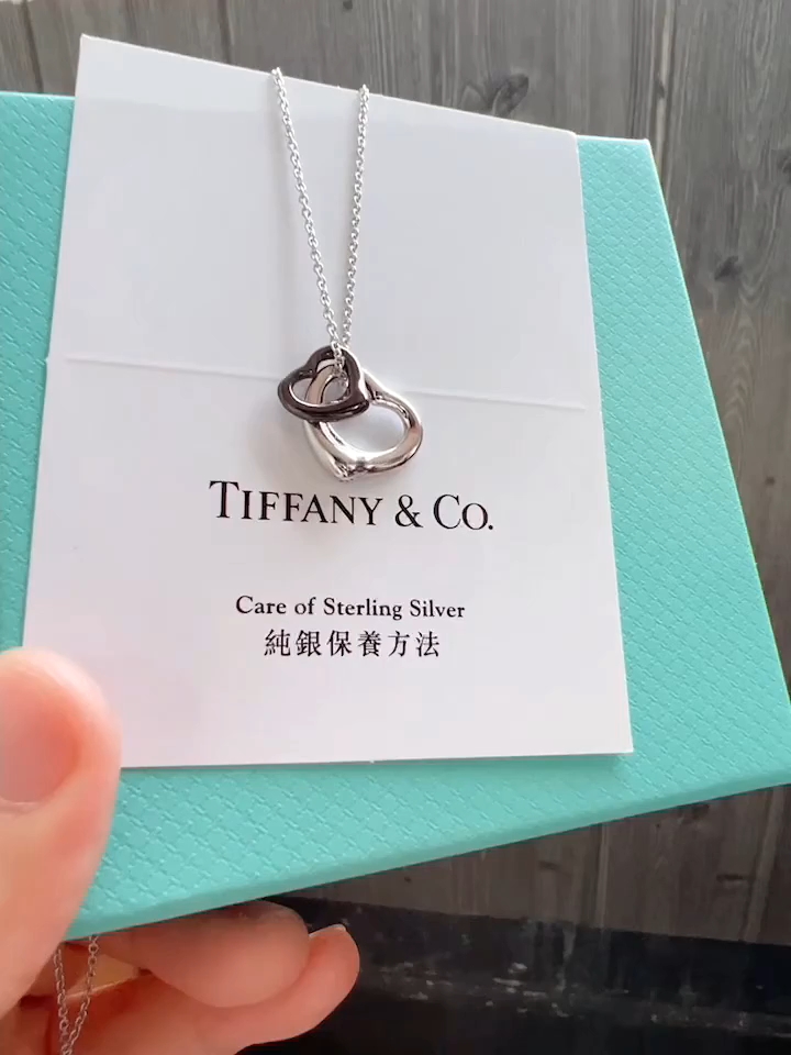 Tiffany & Co. Tiffany&Co.Open Heart纯银心形项链