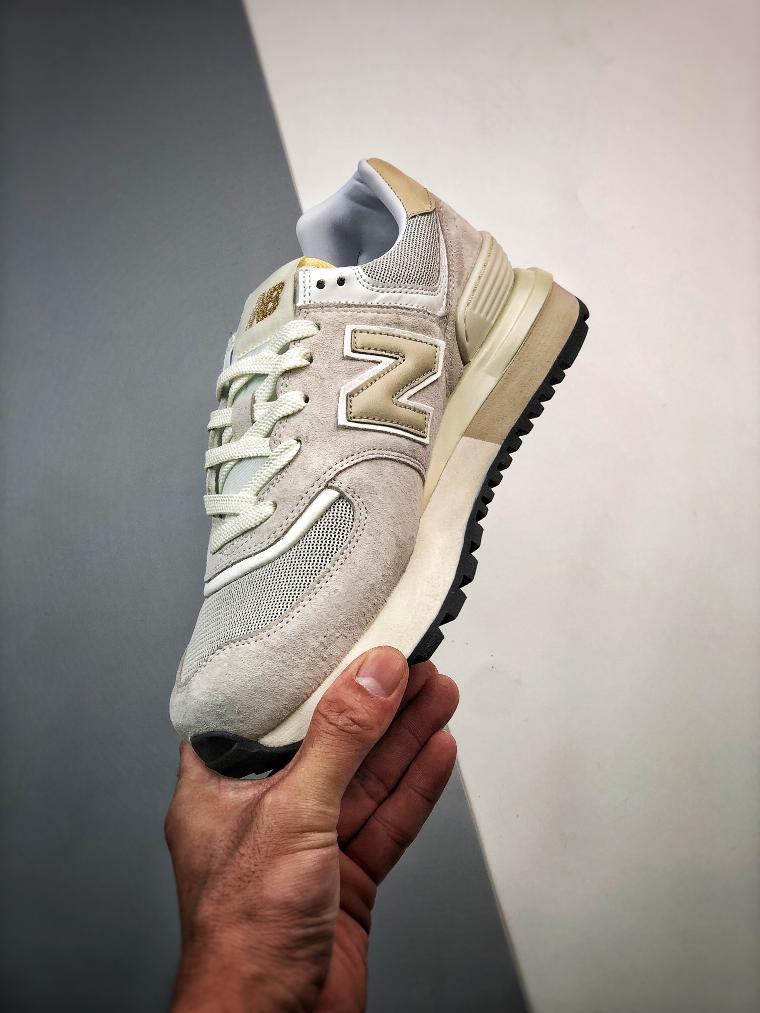 NewBalance574系列米灰低