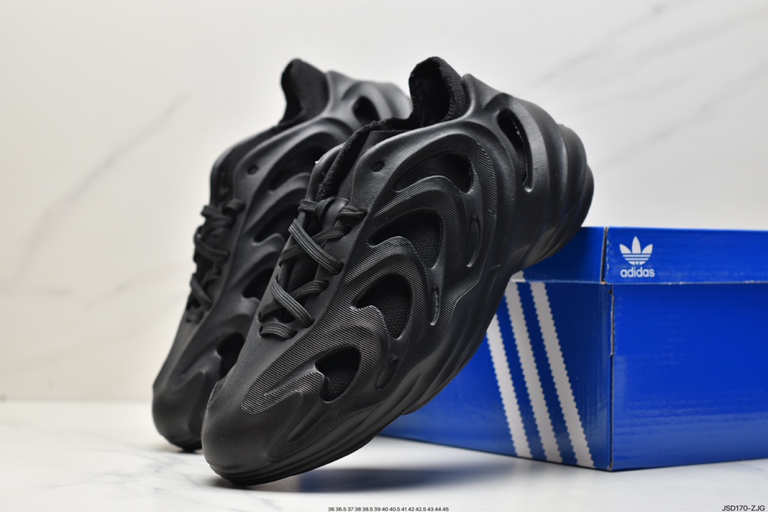 adidas originals adiFOM Q ”BlackCarbon” shock-absorbing non-slip wear-resistant HP6582