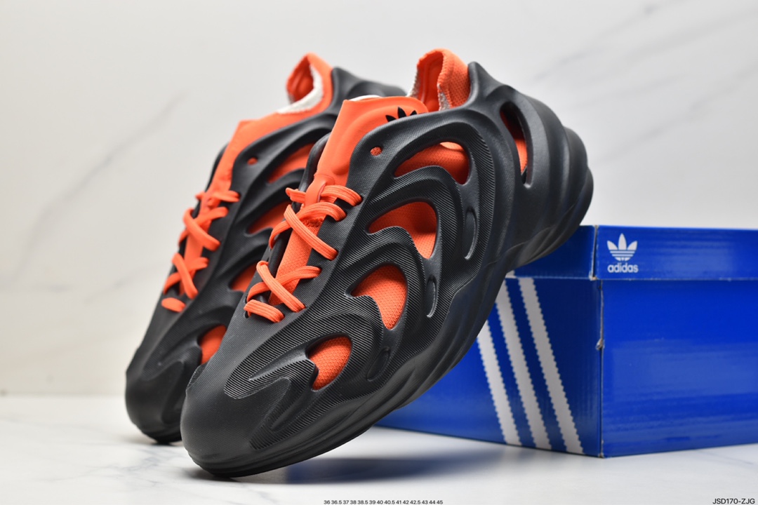 adidas originals adiFOM Q ”BlackCarbon” shock-absorbing non-slip wear-resistant HP6582