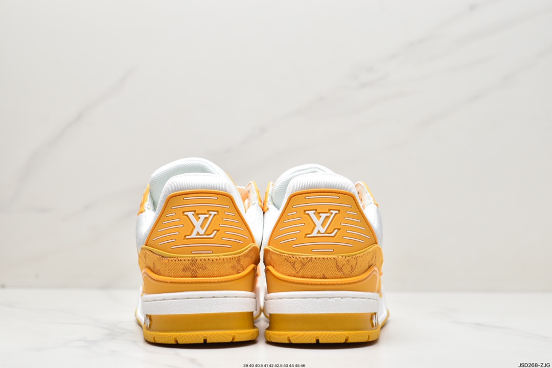 New LV Louis Vuitton Louis Vuitton Trainer Sneaker Low casual sports culture all-match basketball shoes