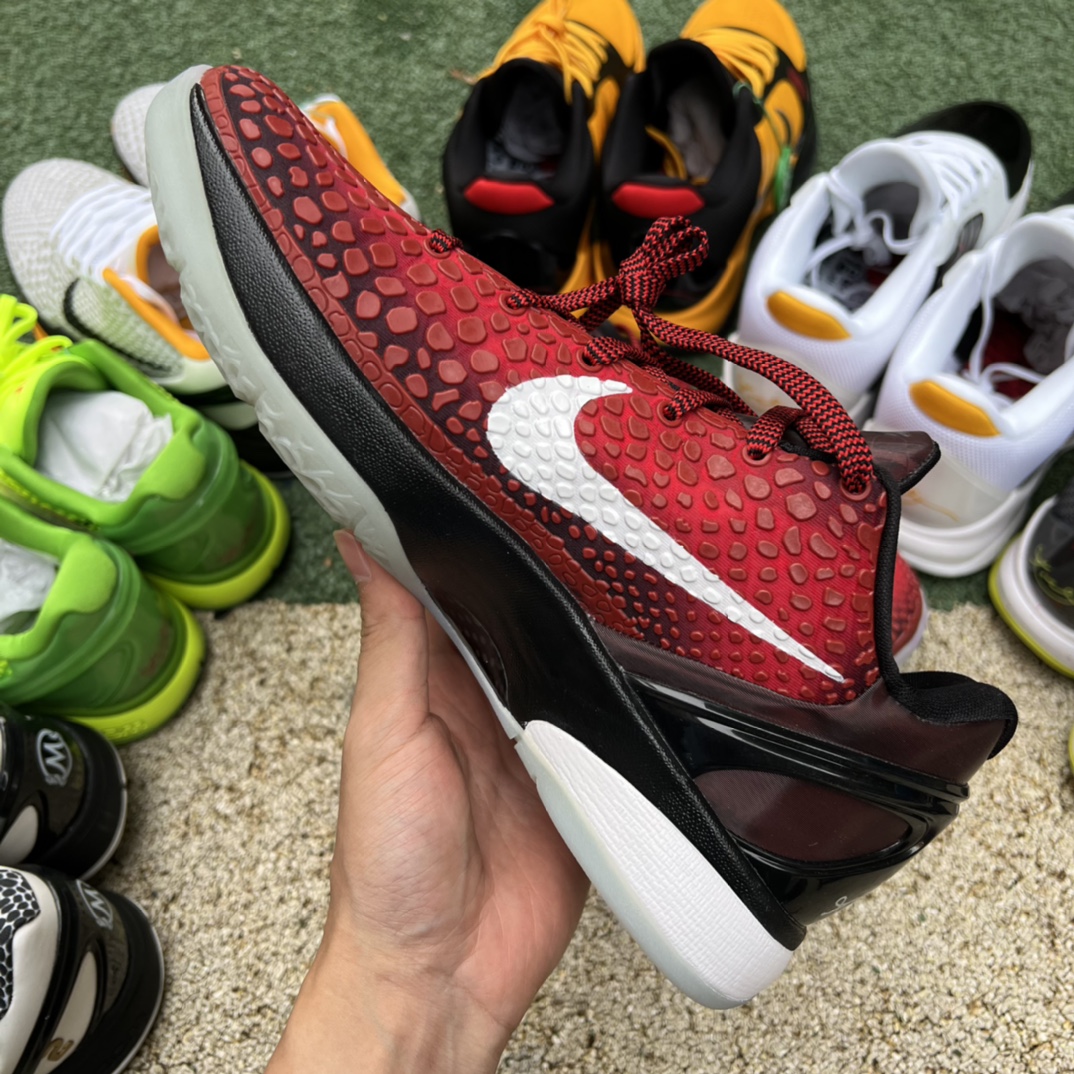 科比6黑红尺码40-48.5s2纯原版️顶级产品偏小0.5-1码️NikeZoomKobe6All-St