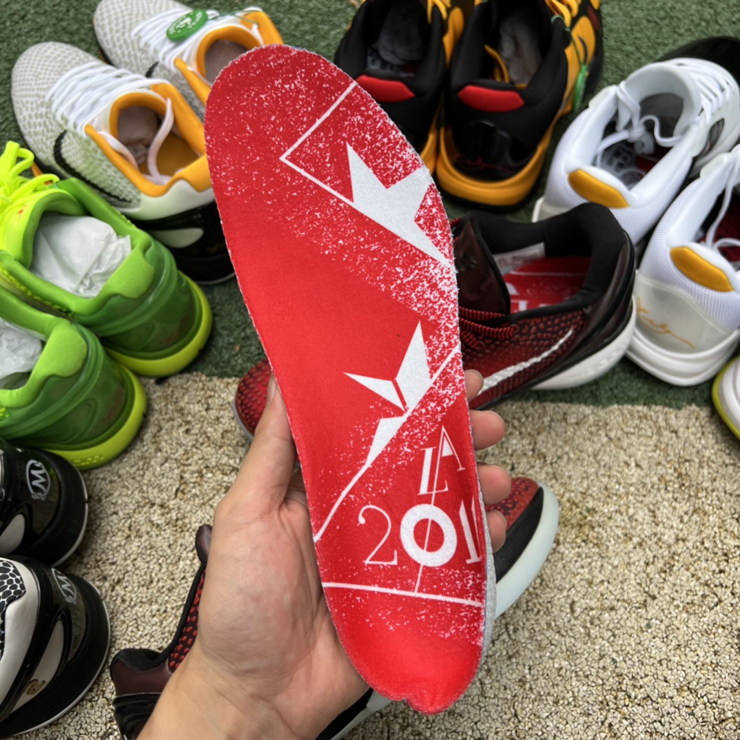 细节图-科比6黑红尺码40-48.5s2纯原版️顶级产品偏小0.5-1码️NikeZoomKobe6Al