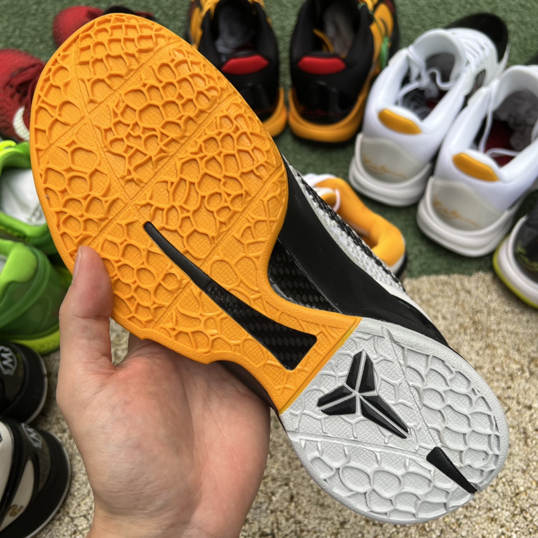 科比6季后赛白黄尺码40-48.5s2纯原版️顶级产品偏小0.5-1码️NikeKobe6Protro科