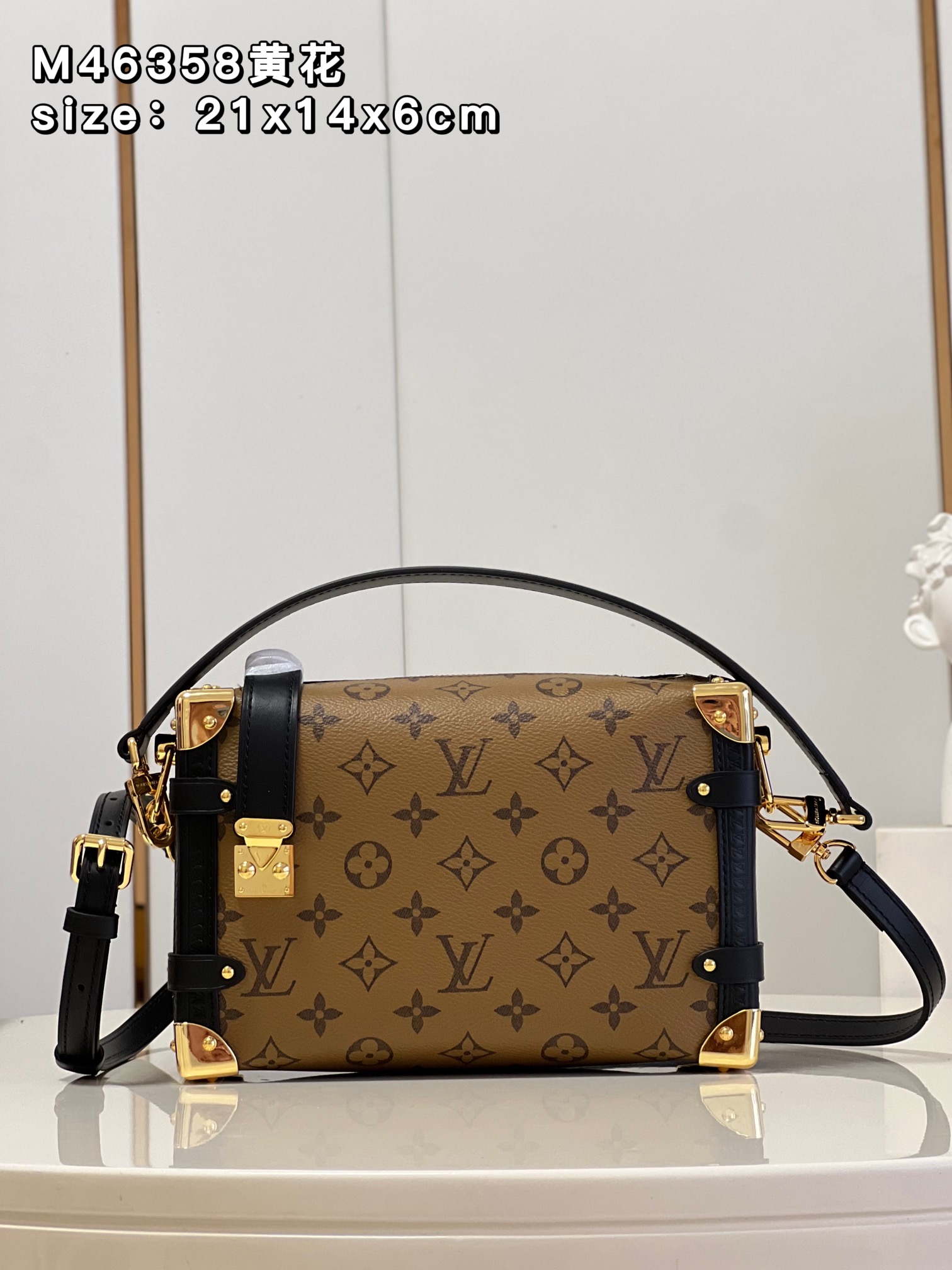 Louis Vuitton Bags Handbags Replica 2023 Perfect Luxury
 Yellow Monogram Reverse Canvas M46358