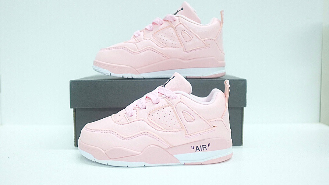 图片[5]-乔4代新款男女童儿童篮球鞋运动鞋 尺码：22-37.5码 潮童必备的AJ4，百搭时尚🆒 采用头层皮打造，高级感满满🈵️ 打理超方便✔️ 橡胶组合大底，耐磨防滑👍🏻 史上最全配色，怎么选都不会踩雷🔥-选品中心