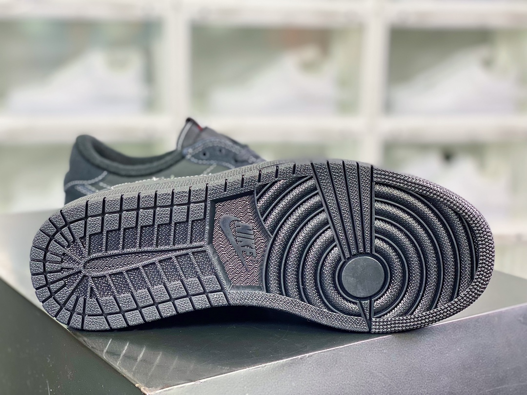 200 Travis Scott x Air Jordan 1 Low OG SP”Black/Phantom”AJ1乔丹一代DM7866-001