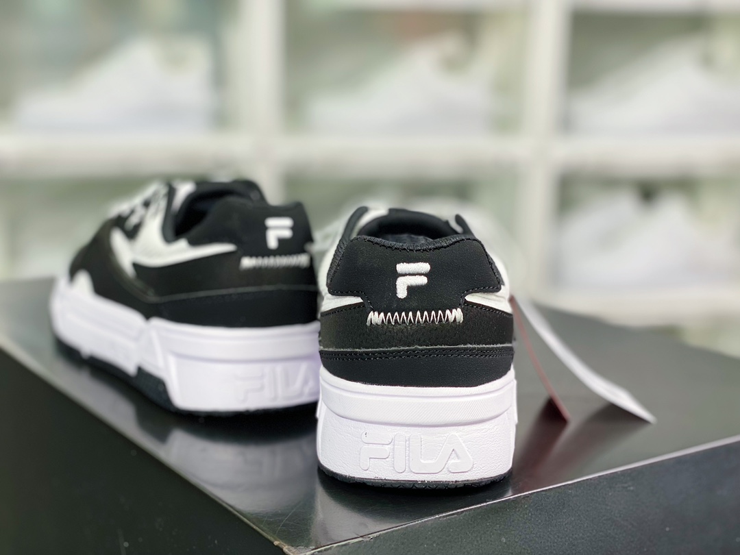 FUSION Bank Trendy Cool Series Low Top Thick Sole Increased Versatile Casual Sports Shoes ”Black and White Panda” T12W242205FBW