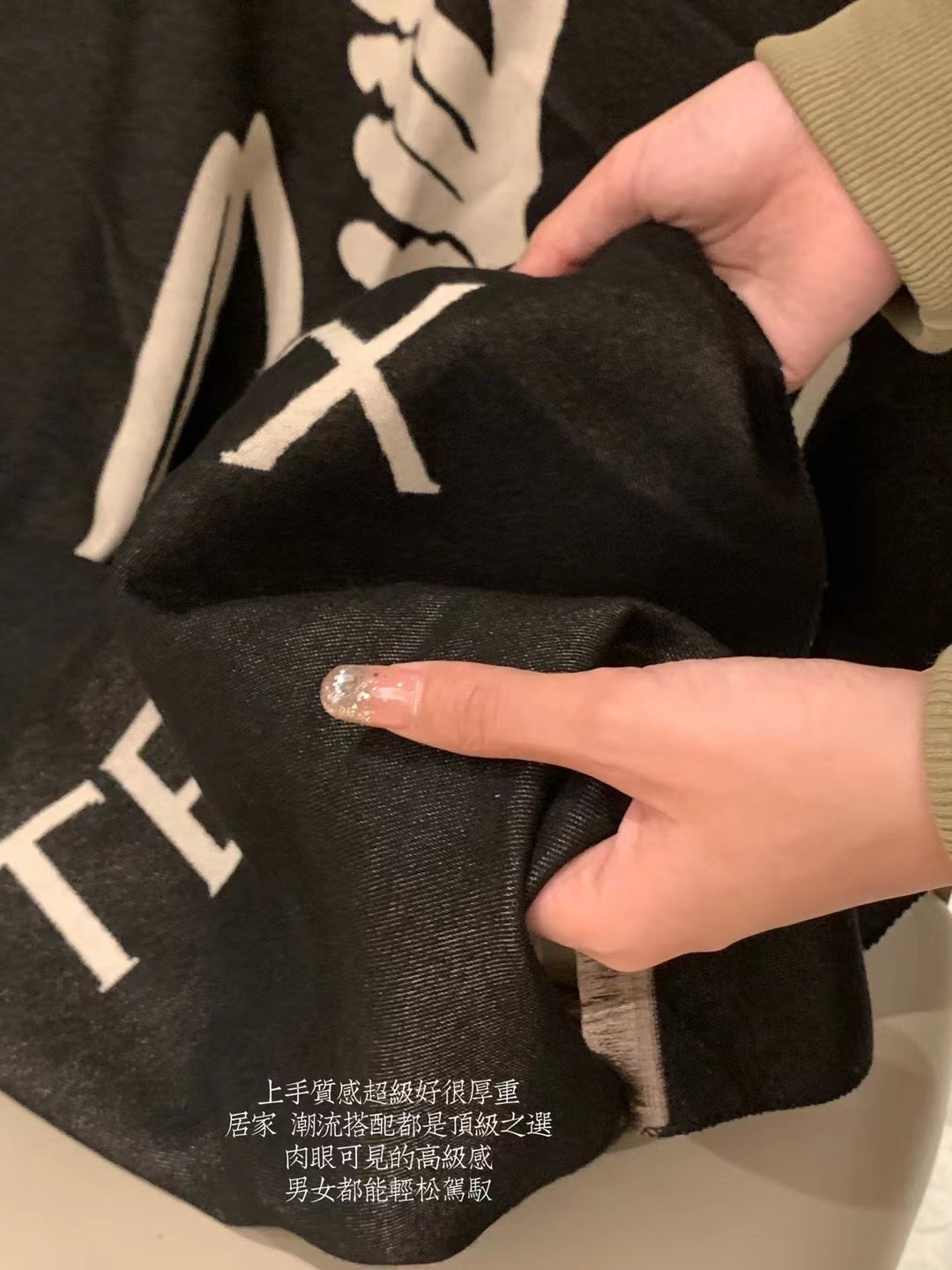 香奈儿 Chanel 传世高定桑蚕丝丝巾围巾 #10D51812 3