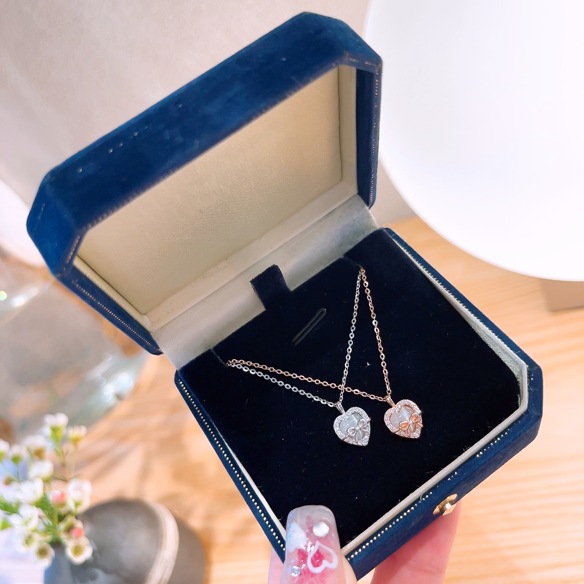 シックS925スターリングシルバーネックレスシルバー 晩餐会