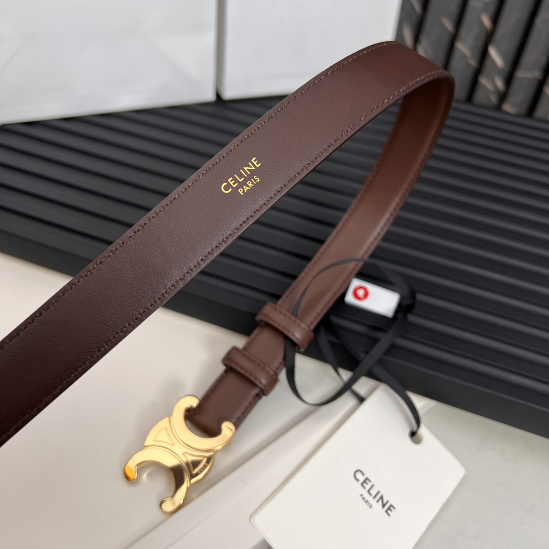 Celine Triomphe Logo Belt - Stylish Leather Belt for Men and Women 4 i1668613446 690 2