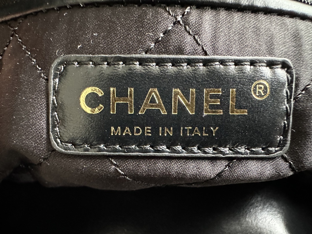 顶级货_法国高端定制品Chane1AS3260#Chanel2022新品油蜡皮小胎牛皮索口购物袋独家实拍