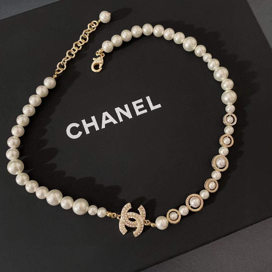 Chanel Jewelry Necklaces & Pendants Engraving Spring Collection Fashion