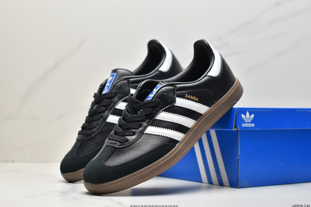 Clover Adidas Originals Samba Vegan OG Samba series gentleman moral training football shoes FW2427