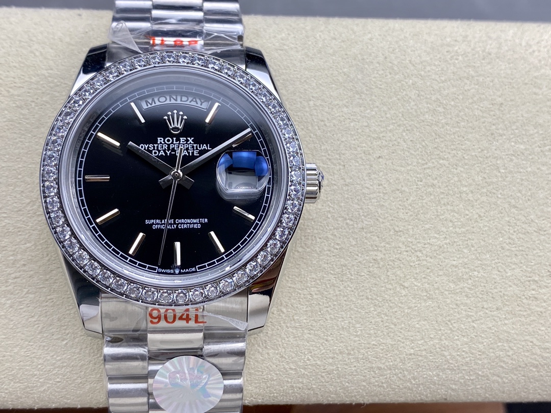 SK厂 劳力士Rolex 双历 星期日志型シリーズ 36mm - 自動機械式腕時計