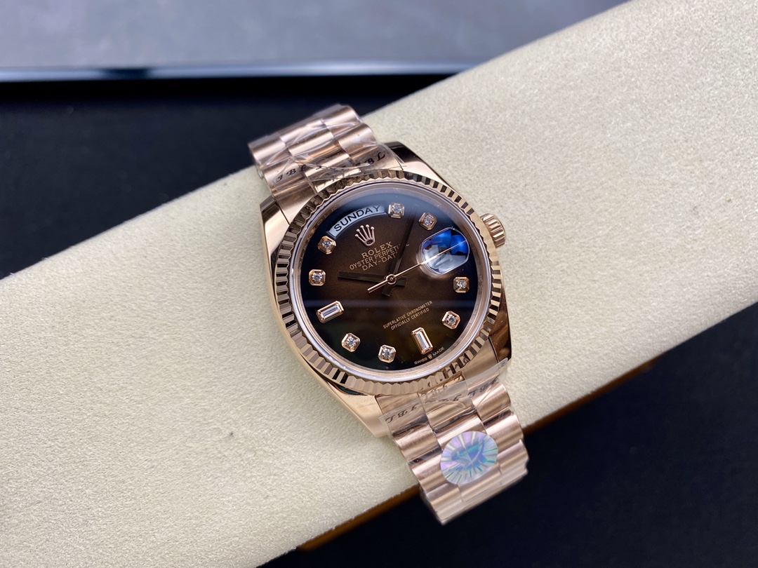 SK厂 劳力士Rolex 双历 星期日志型シリーズ 36mm - 高品質自動機械式腕時計