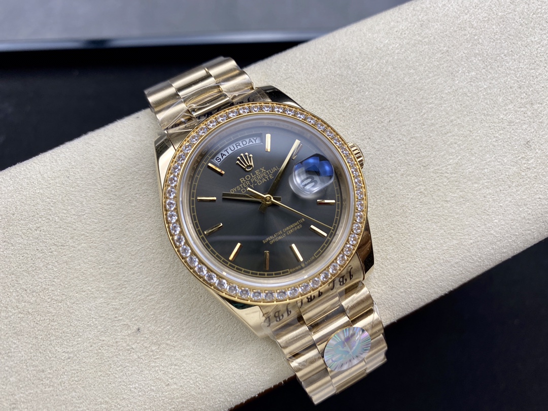 SK厂 劳力士Rolex 双历 星期日志型 36mm 自動機械腕時計