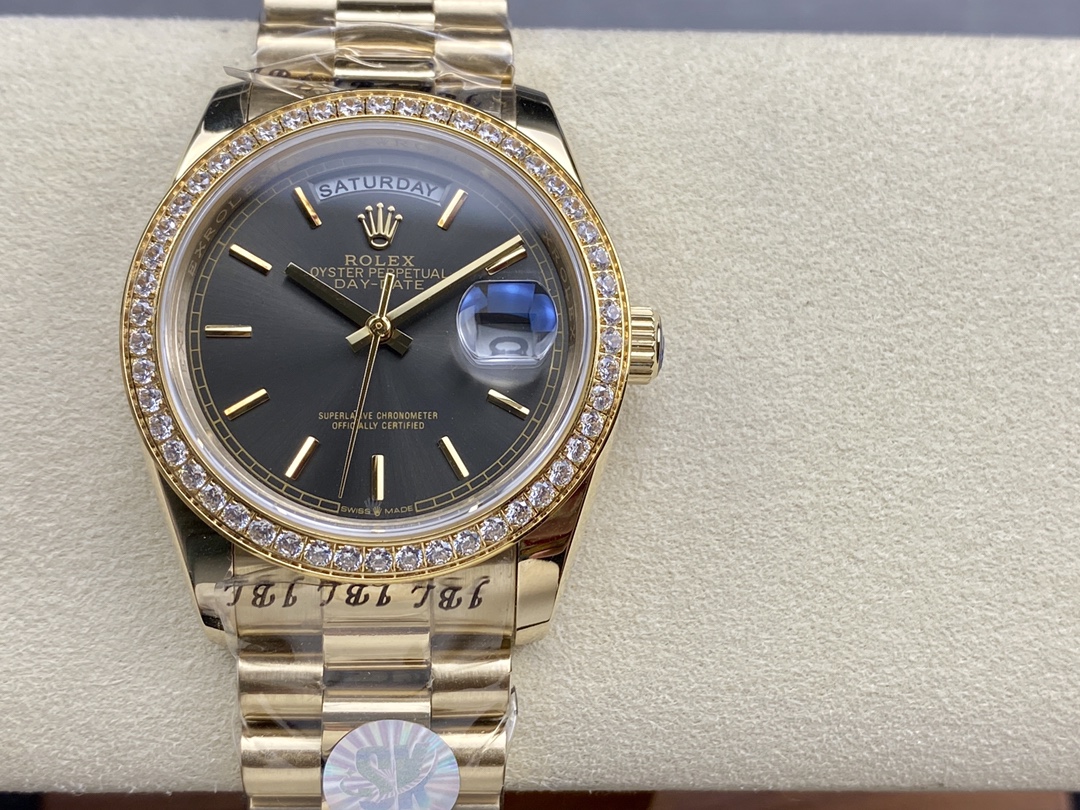 SK厂 劳力士Rolex 双历 星期日志型 36mm 自動機械腕時計