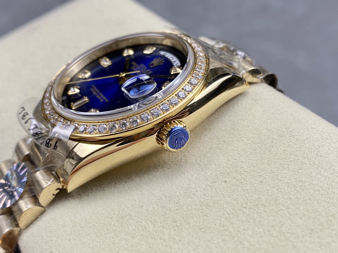 SK厂 劳力士Rolex 双历 星期日志型 36mm 自動機械腕時計