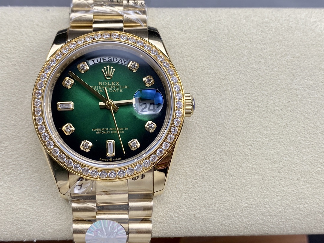 SK厂 劳力士Rolex 双历 星期日志型シリーズ 36mm - クラシックな自動巻き腕時計