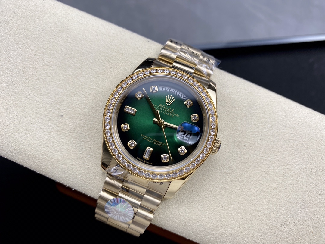 SK厂 劳力士Rolex 双历 星期日志型シリーズ 36mm - クラシックな自動巻き腕時計