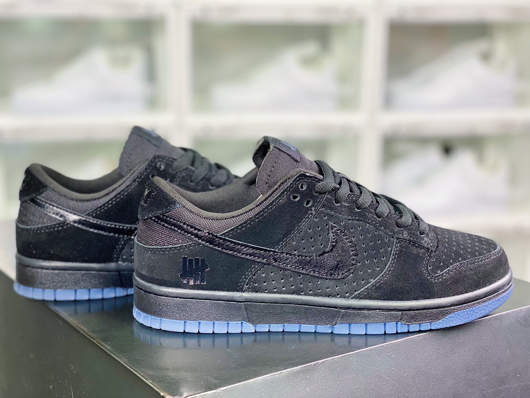 260 UNDEFEATED x SB Dunk Low”Dunk VS AF-1/Triple Black”扣篮系列低帮“五杠黑魂黑武士冰蓝”DO9329-001