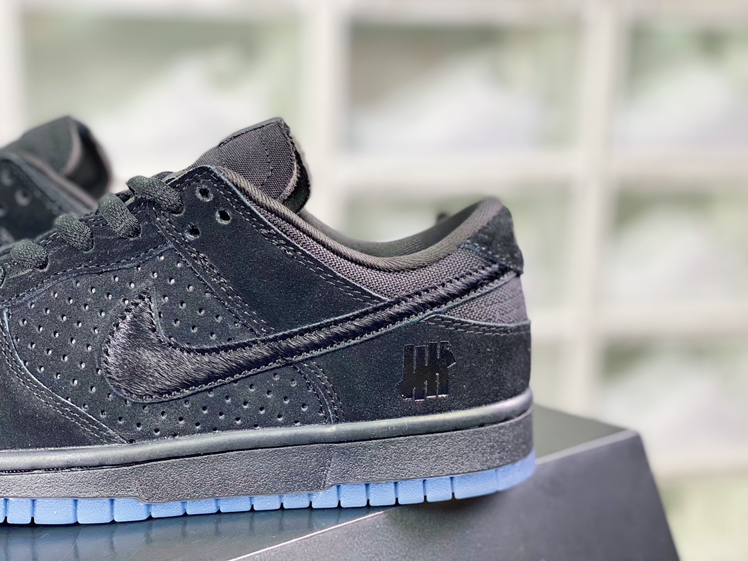 260 UNDEFEATED x SB Dunk Low”Dunk VS AF-1/Triple Black”扣篮系列低帮“五杠黑魂黑武士冰蓝”DO9329-001