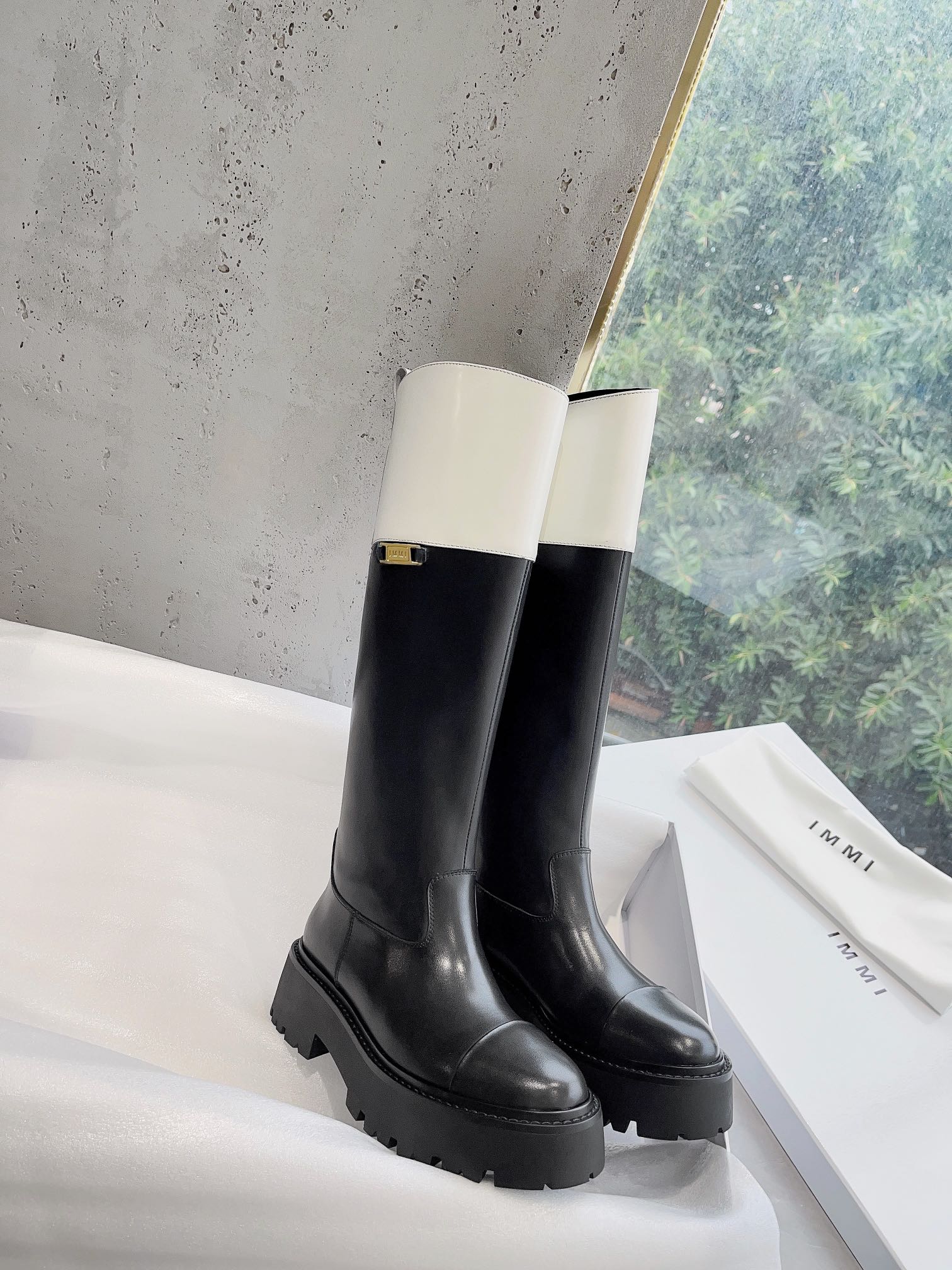 2022 IMMI Designer Brand: Top Quality Retro English Style Crotch Boots. - 图片 7