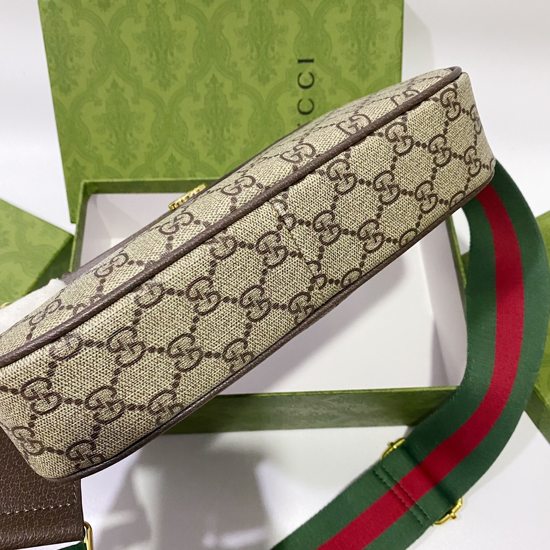 GUCCI Ophidia 小号手袋 GG Supreme 帆布