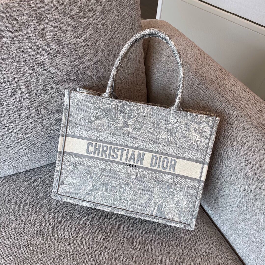 Dior Book Tote Buy
 Handbags Tote Bags Grey