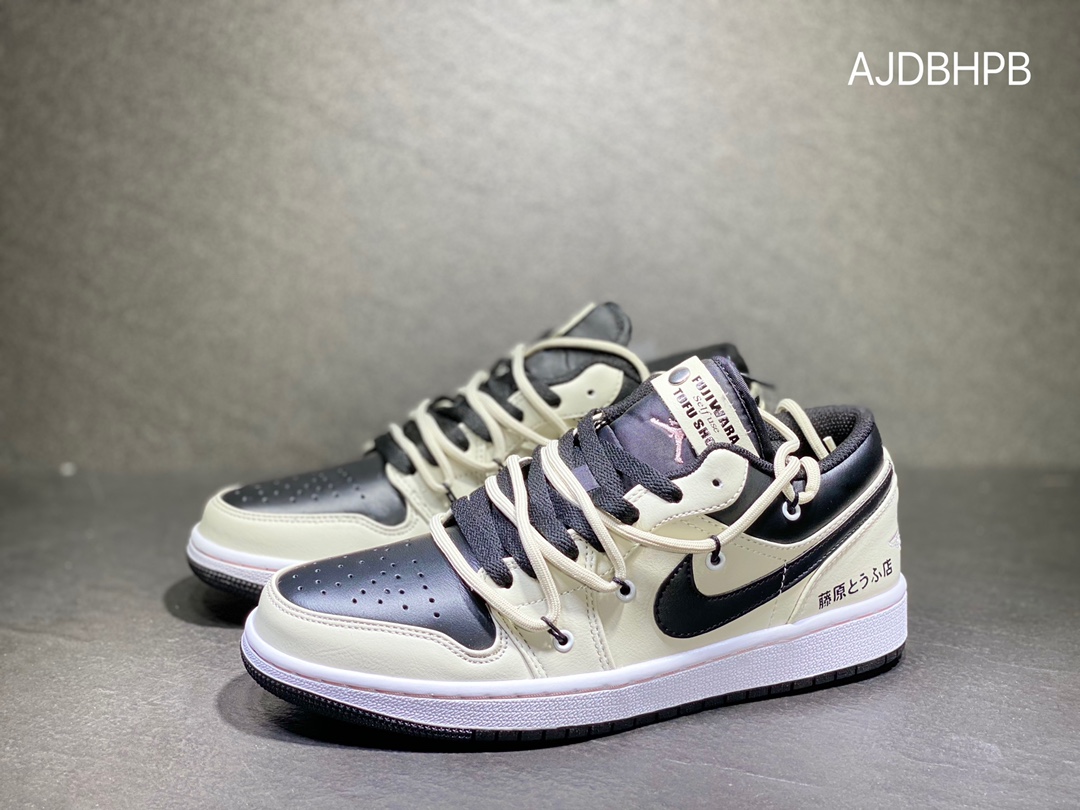 220 Nike AIR JORDAN 1 Low AJ1 乔丹绑带低帮篮球鞋553558-062
