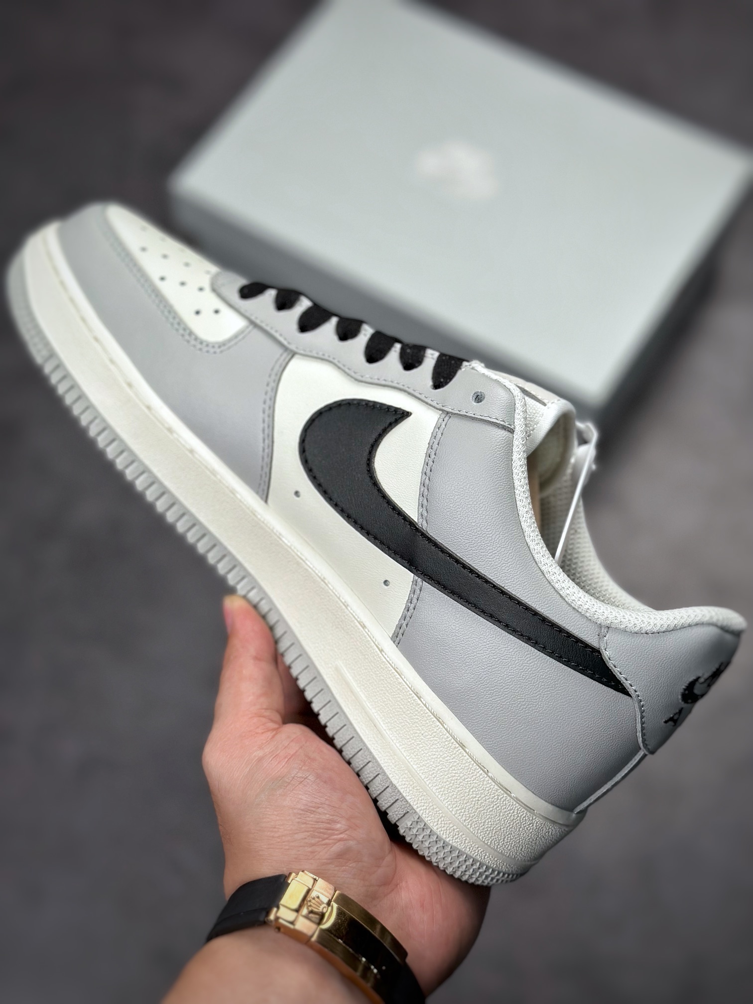 230 Nike Air Force 1 Low 07 白灰黑 DO7417-991