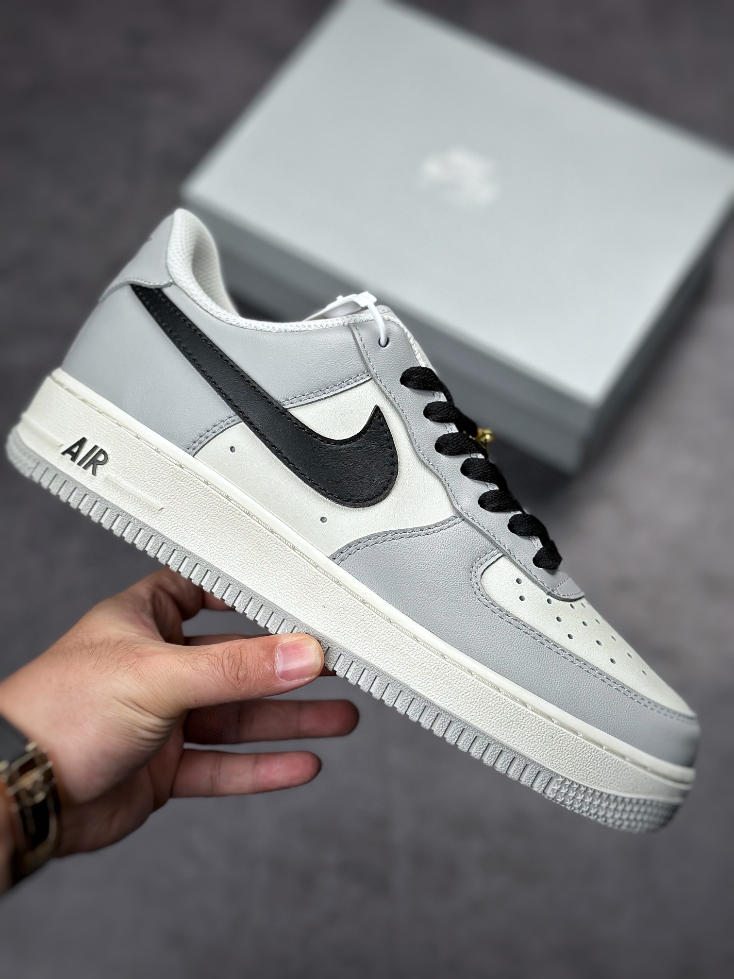 230 Nike Air Force 1 Low 07 白灰黑 DO7417-991