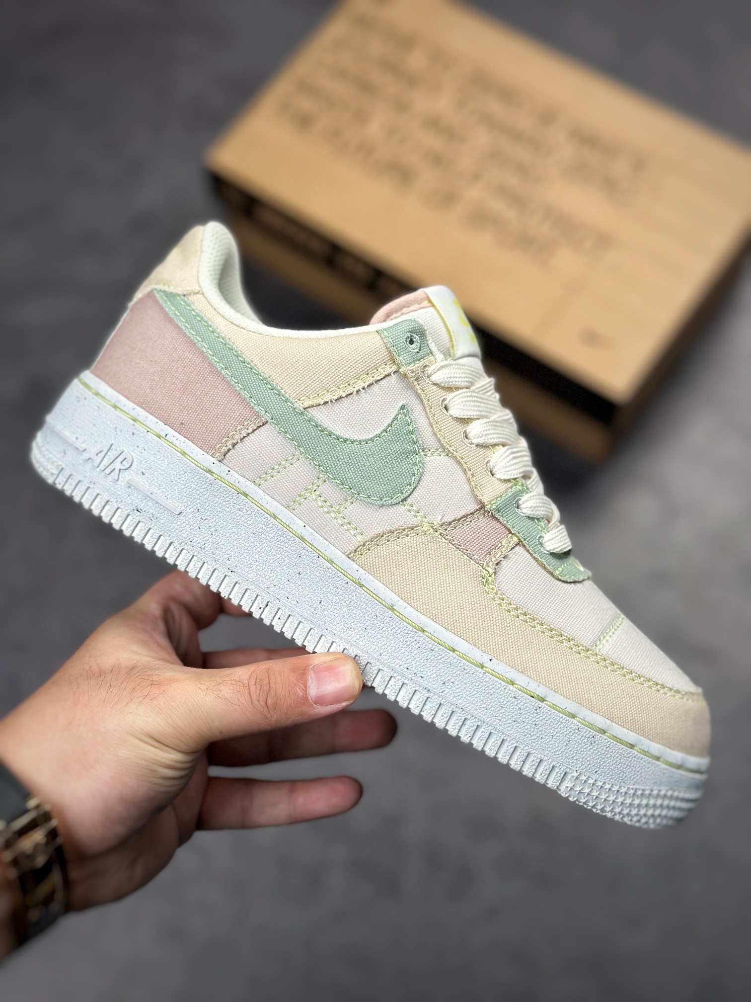 210 Nike Air Force 1 Low 07 粉绿拼色 DR5648-030