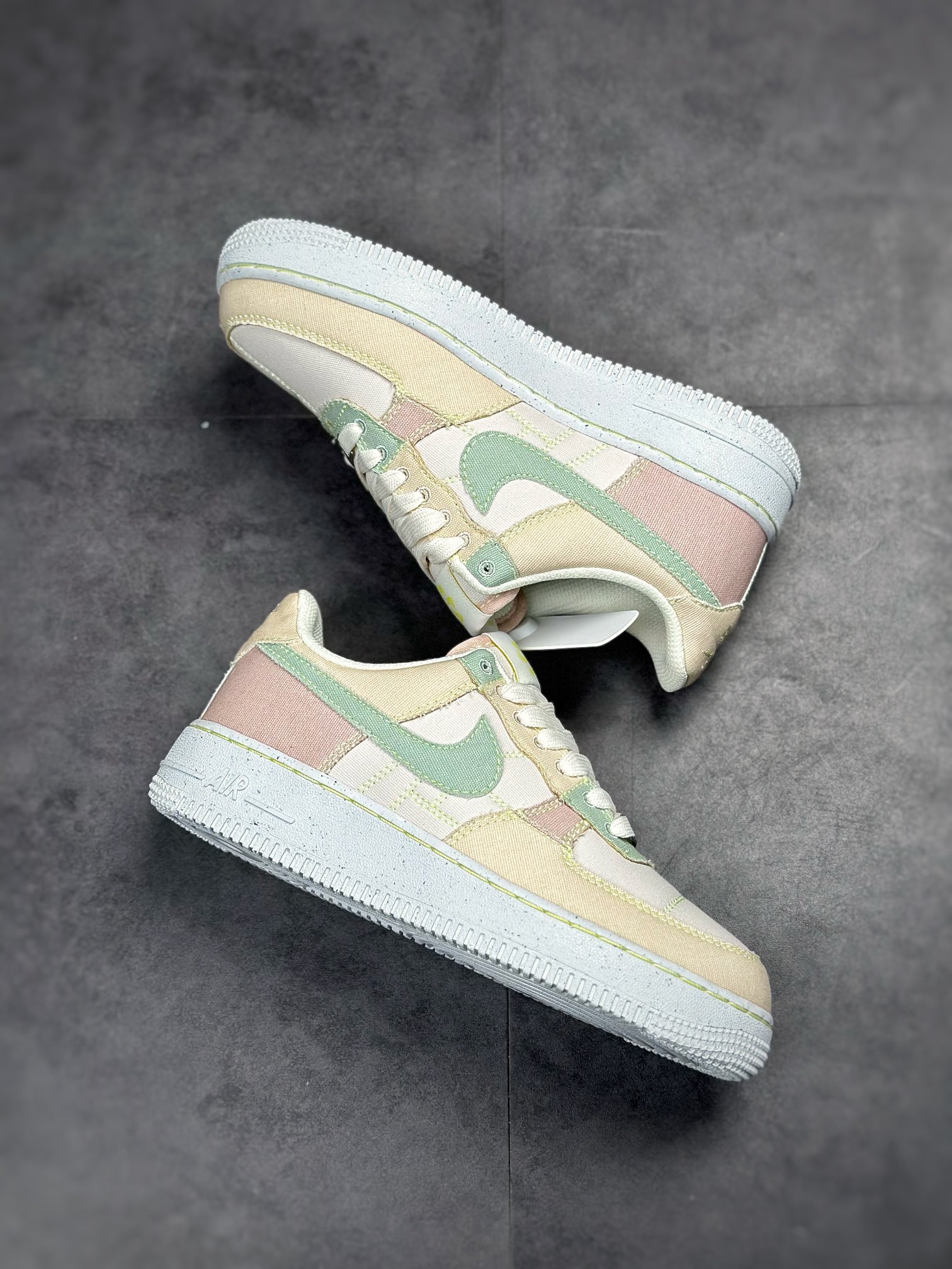 Nike Air Force 1 Low 07 Pink Green Color Matching DR5648-030