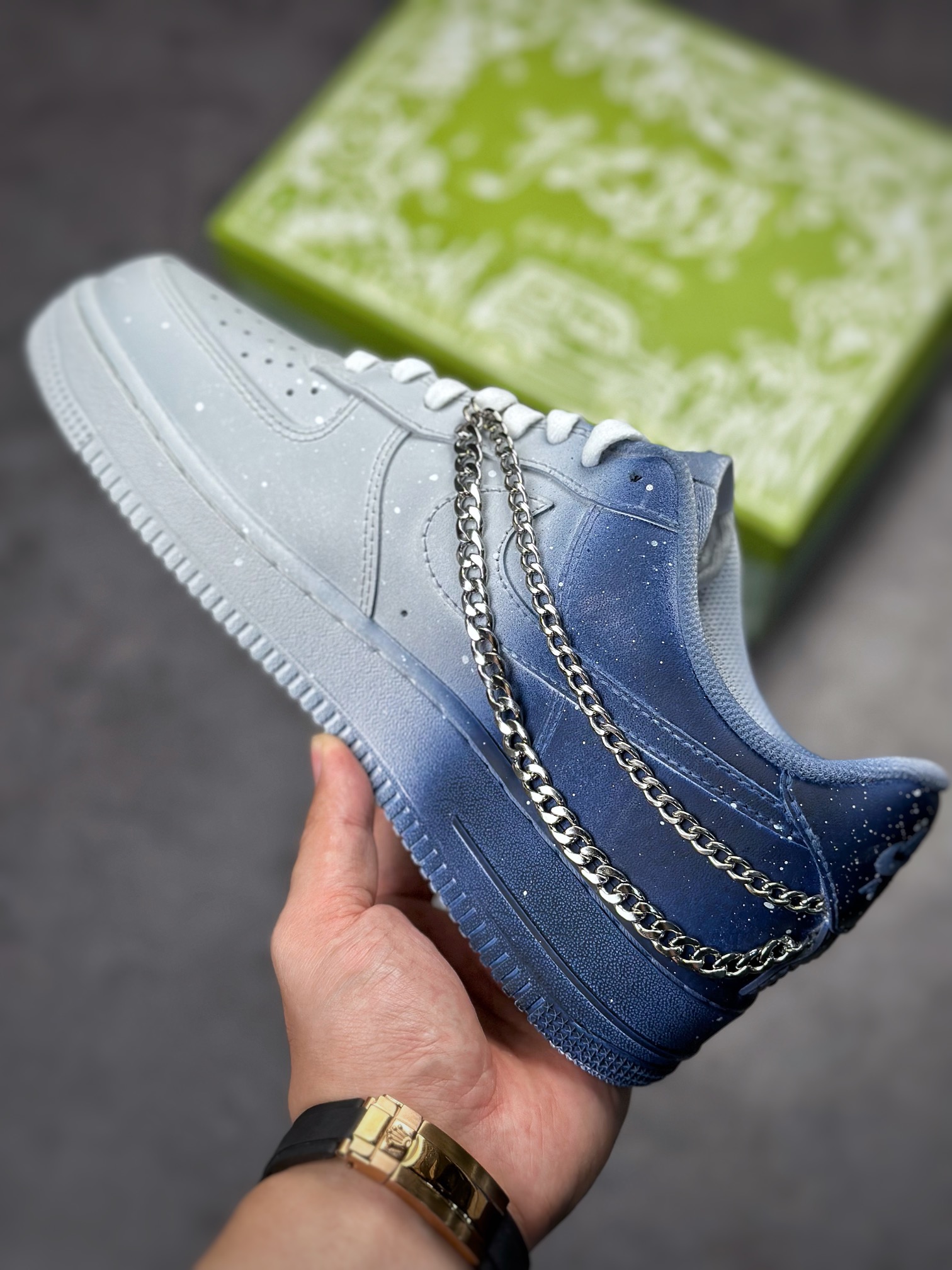 250 Nike Air Force 1 Low 07 朋克风 克罗星链 CW2288-111