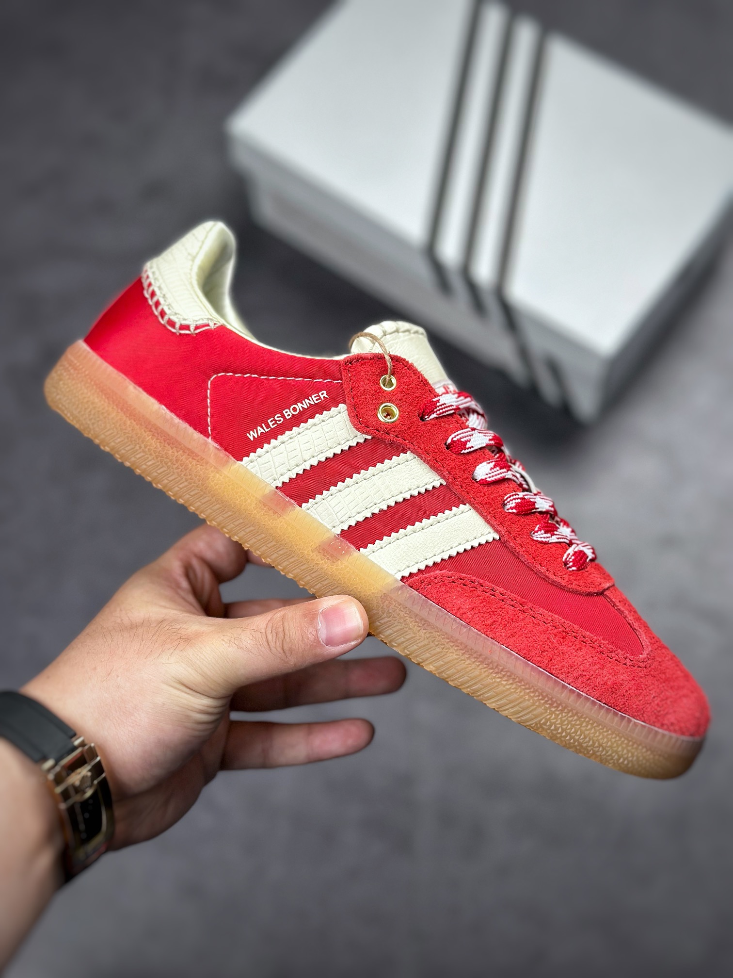 150 Wales Bonner x Adidas Samba OG 三叶草 GY6612