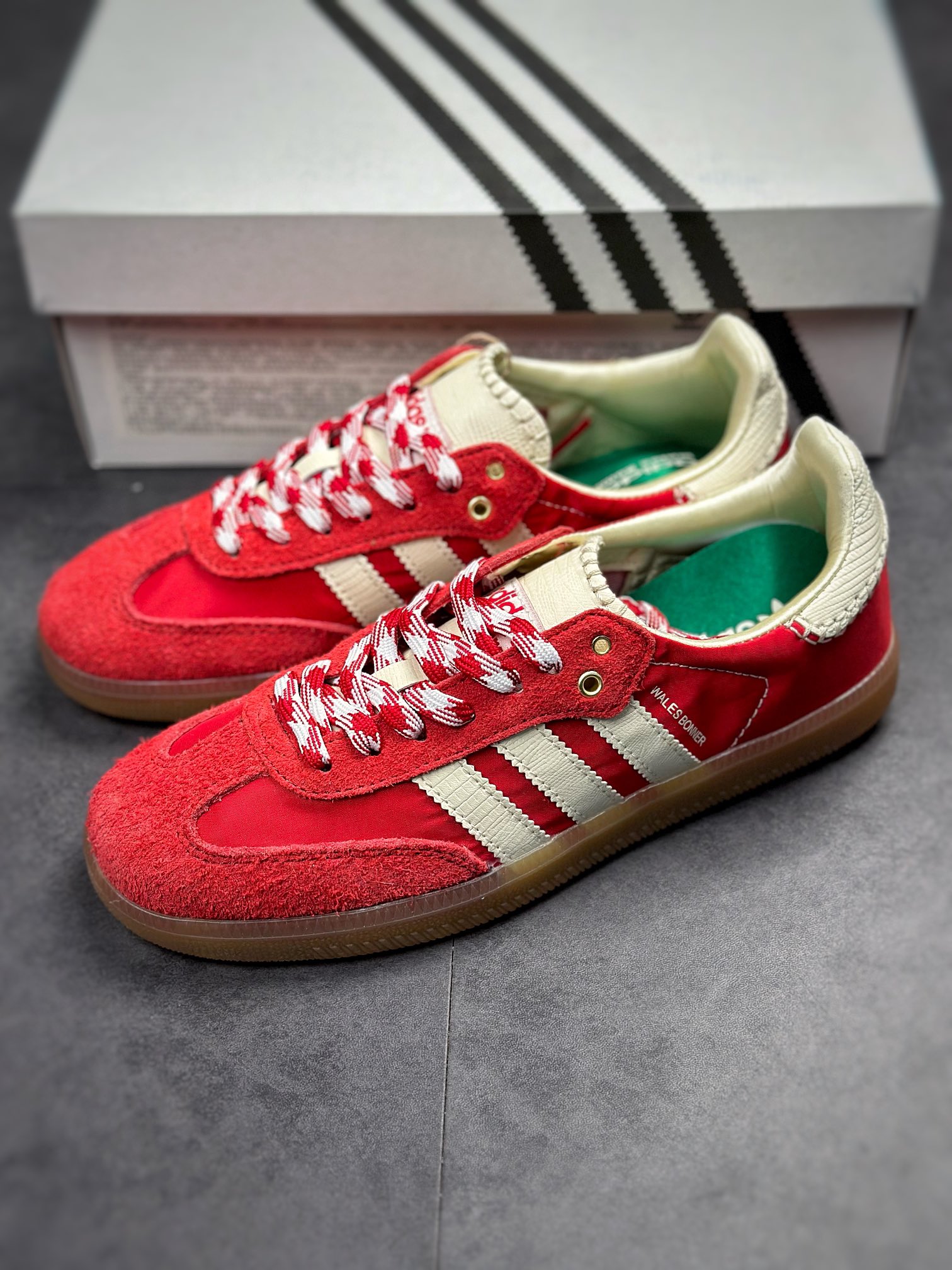 150 Wales Bonner x Adidas Samba OG 三叶草 GY6612