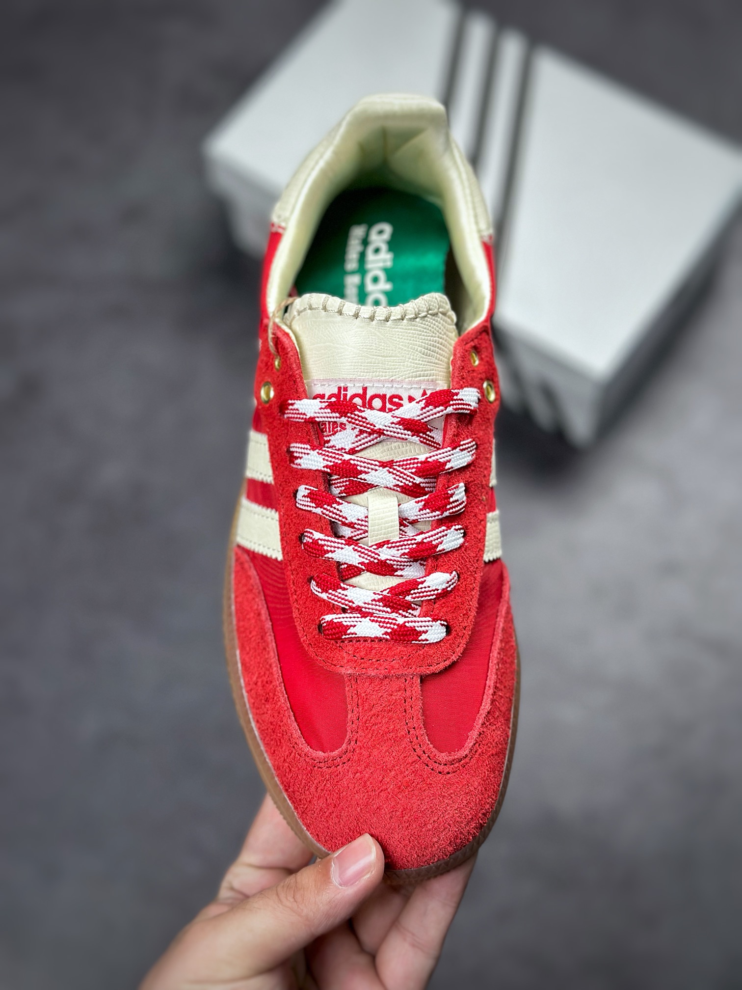 150 Wales Bonner x Adidas Samba OG 三叶草 GY6612