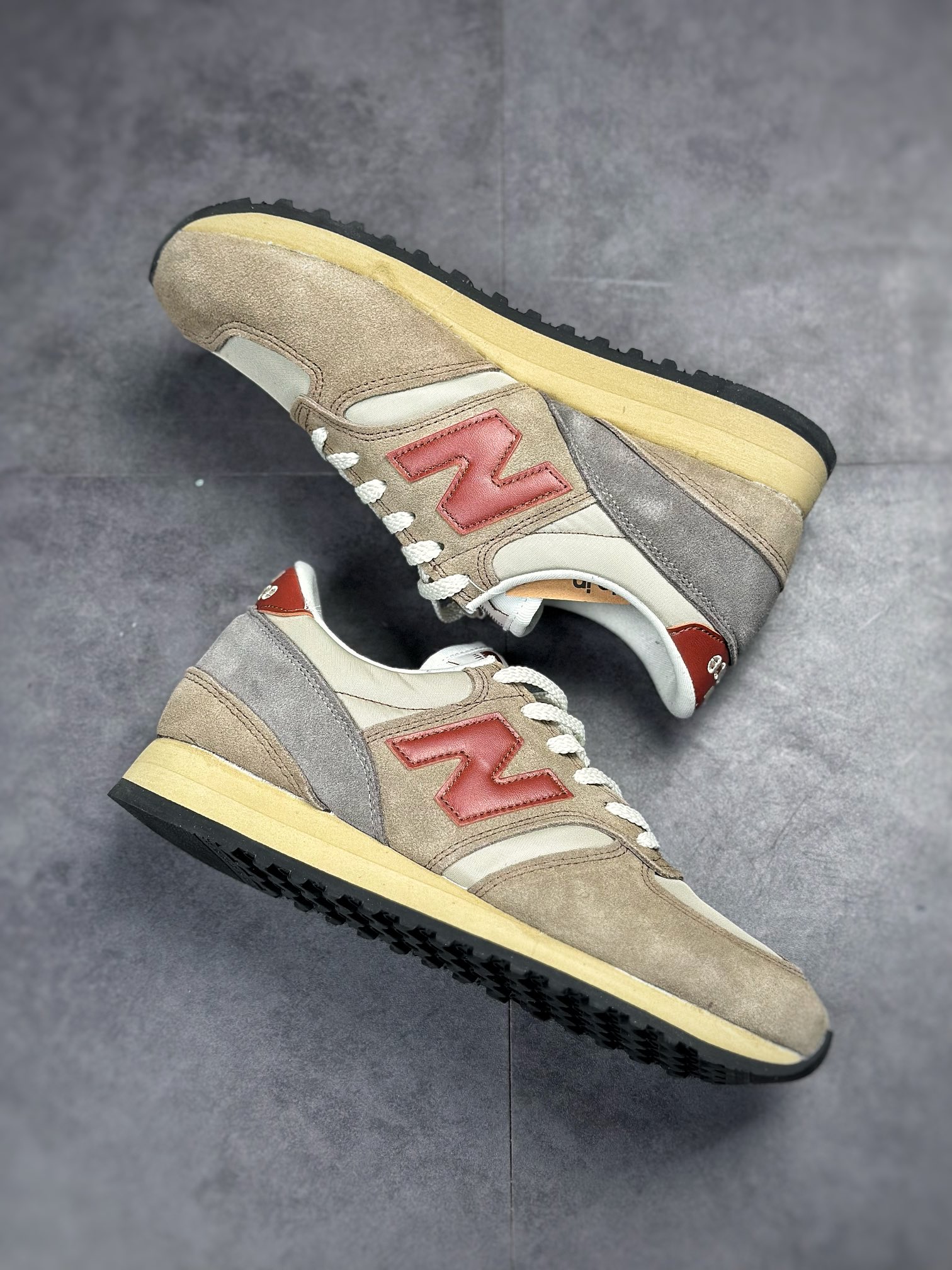 160 New Balance 730系列 英产官方 校园风复古休闲运动鞋 M730BBR