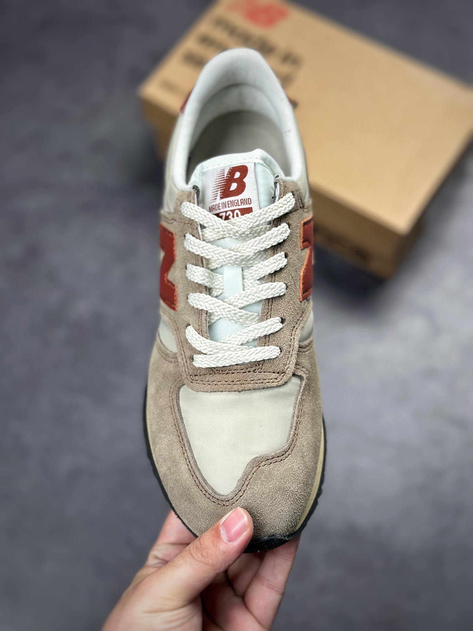 160 New Balance 730系列 英产官方 校园风复古休闲运动鞋 M730BBR