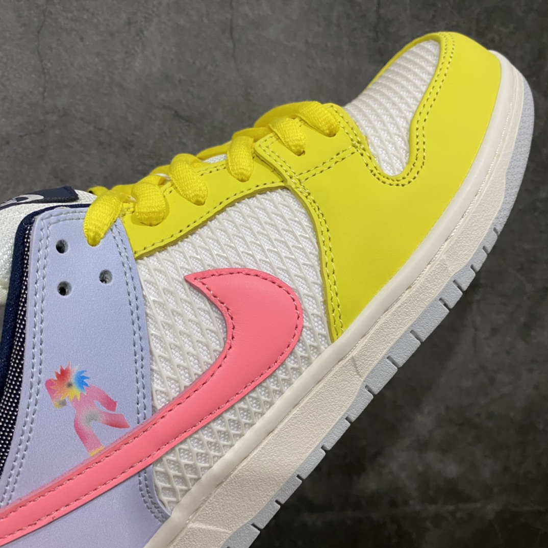 Nike SB Dunk Low ” Be True ” Yellow White DX5933-900