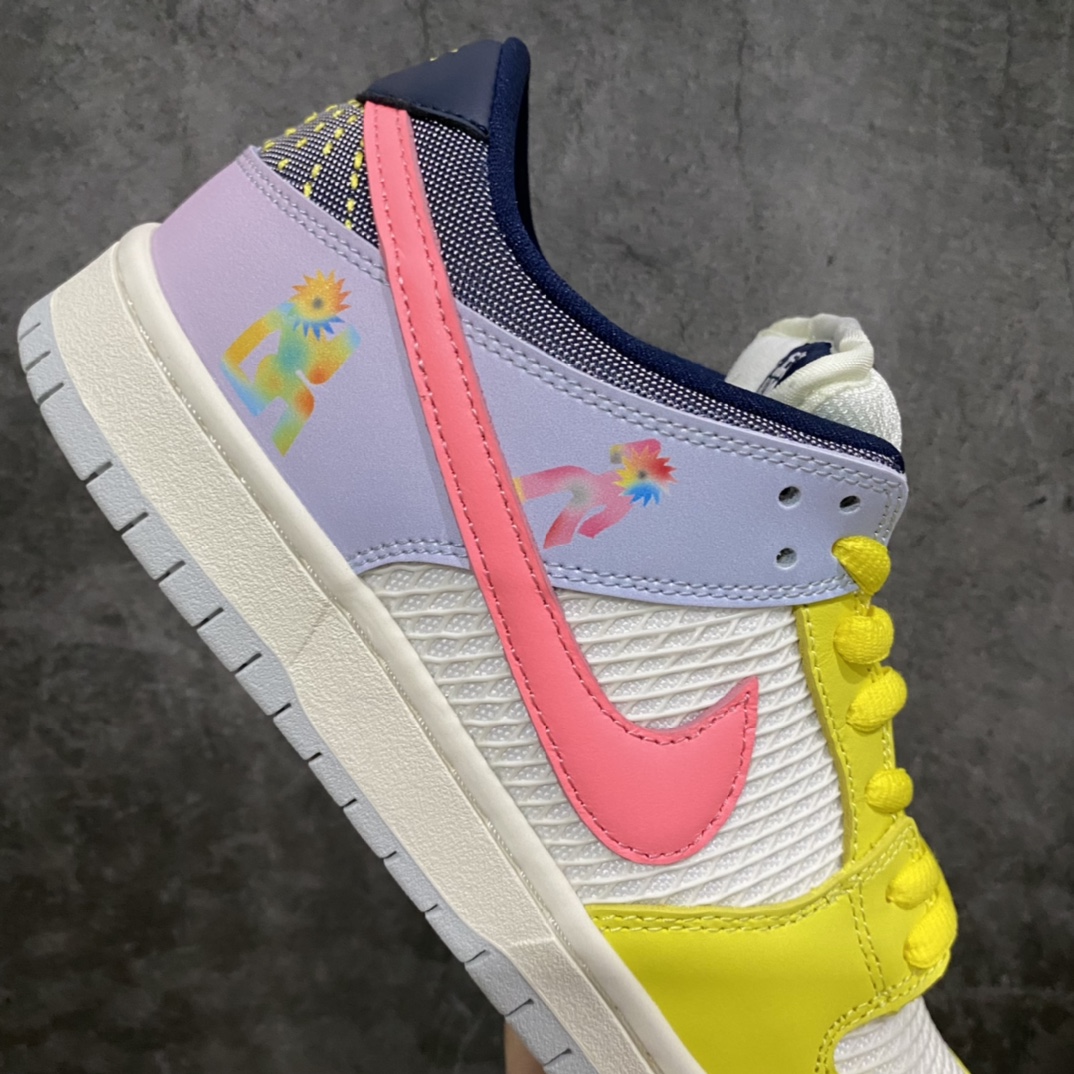 340 Nike SB Dunk Low " Be True " 黄白色 DX5933-900