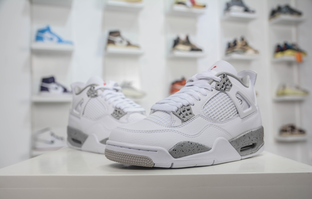 280 全码补齐 PB版 Air Jordan 4 "White Oreo" AJ4白奥利奥 CT8527-100