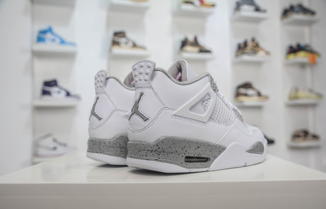 280 全码补齐 PB版 Air Jordan 4 "White Oreo" AJ4白奥利奥 CT8527-100