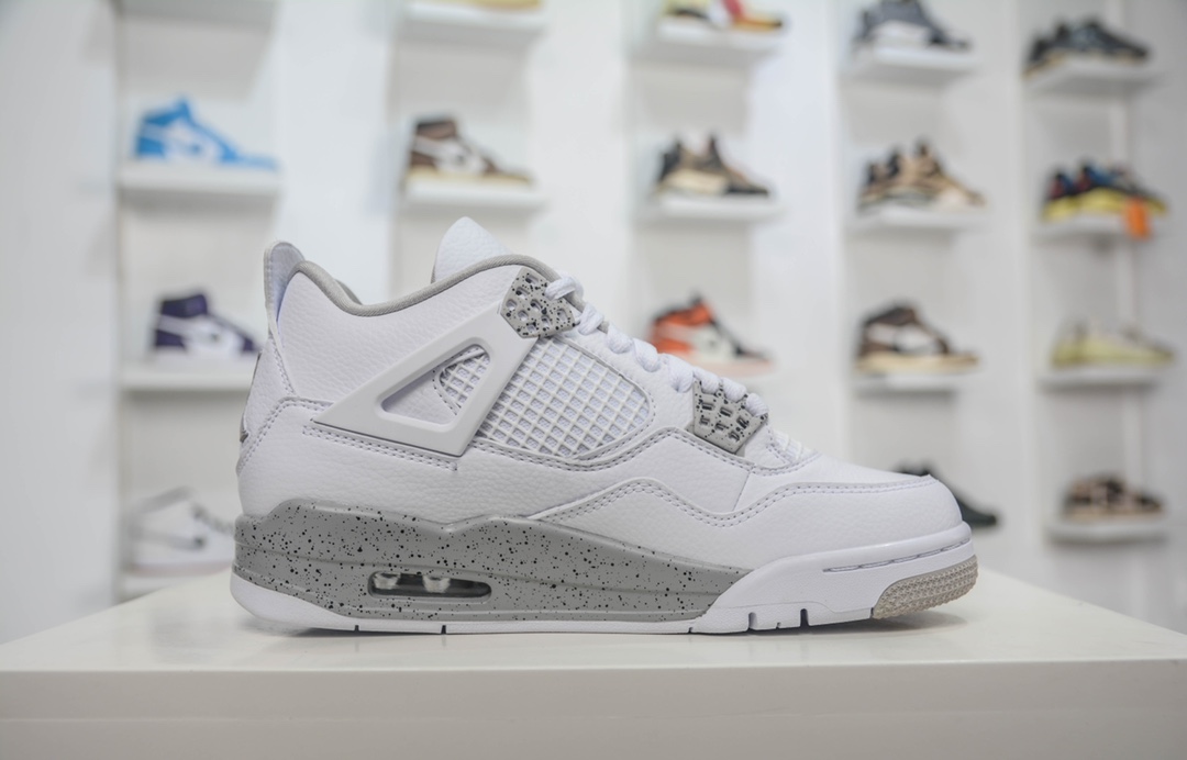 280 全码补齐 PB版 Air Jordan 4 "White Oreo" AJ4白奥利奥 CT8527-100