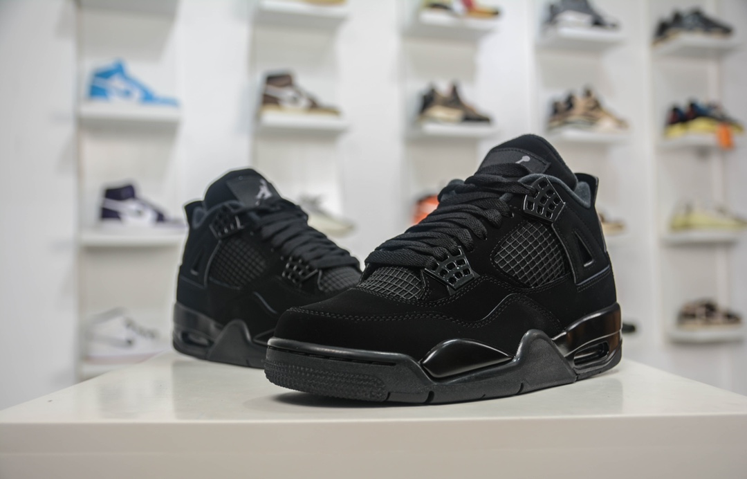 Foreign trade special edition Air Jordan 4 ”Black Cat” Black Cat CU1110-010-Top High Quatity Cheap Sneakers Fashion Clothing Clothes Bags handbags Shoes of all Brand wholesale With The best Quality And Beautiful Price from China Factory Chinese suppliers wholesaler seller Foreign trade special edition Air Jordan 4 ”Black Cat” Black Cat CU1110-010