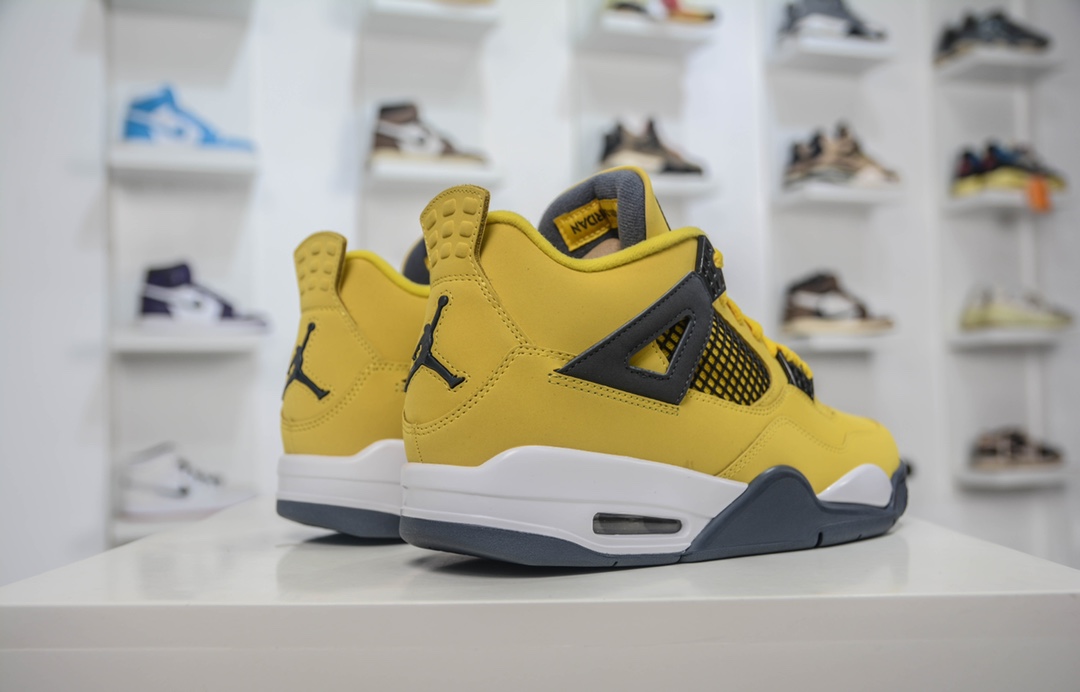 Foreign trade special edition Air Jordan 4 ”Lightning” electric mother CT8527-700