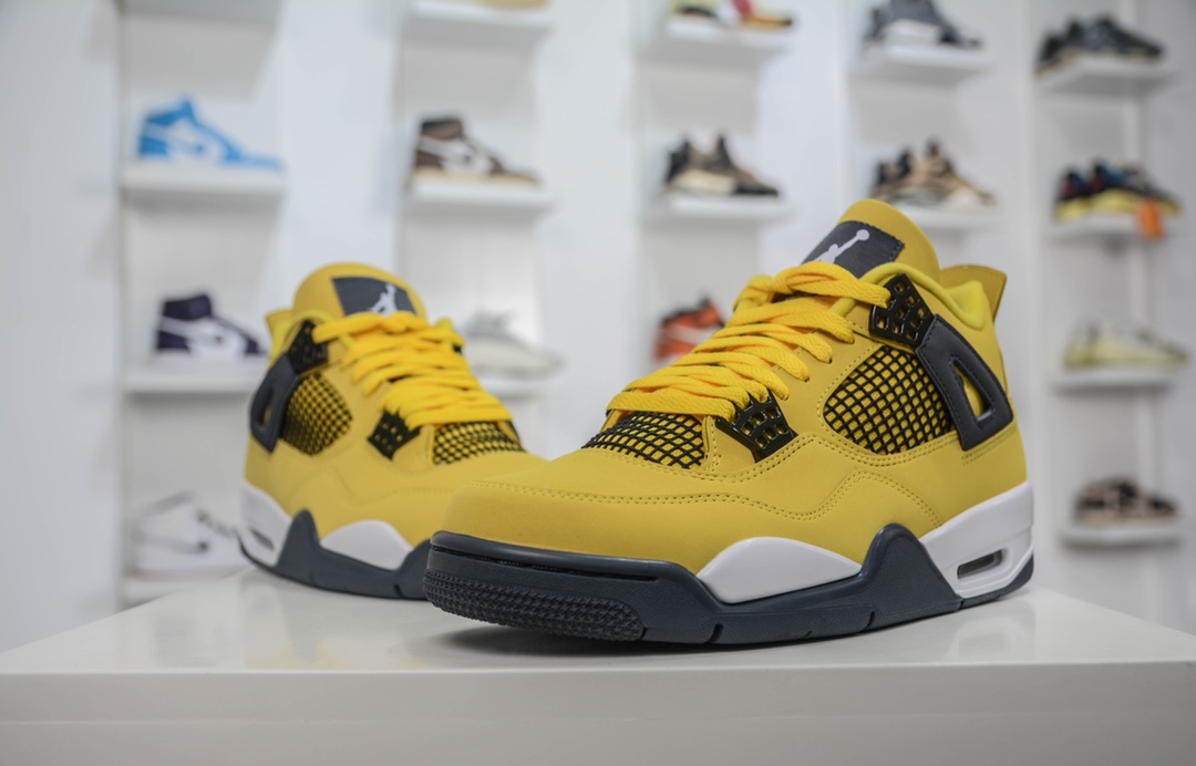 Foreign trade special edition Air Jordan 4 ”Lightning” electric mother CT8527-700