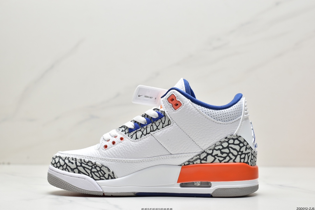 Air Jordan 3 Retro ”Knicks” Knicks color matching 136064-148-Top High Quatity Cheap Sneakers Fashion Clothing Clothes Bags handbags Shoes of all Brand wholesale With The best Quality And Beautiful Price from China Factory Chinese suppliers wholesaler seller Air Jordan 3 Retro ”Knicks” Knicks color matching 136064-148